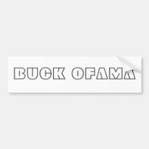 DOLLAR OFAMA AUTO AUFKLEBER