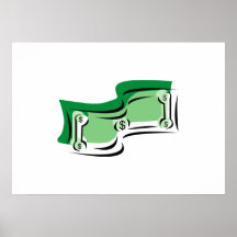 Dollarschein Plakat