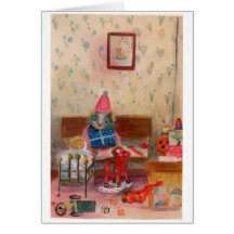 DollhouseMousePrintFullSize Grußkarte