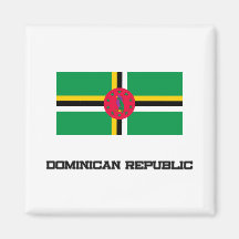 Dominikanische Republik-Flagge Magnete