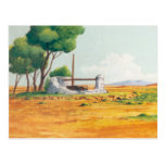 DON QUICHOTE ANIMATIONS-HINTERGRUND POSTKARTE