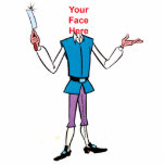 DON QUICHOTE FRIEND_THE FRISEUR Schablone Foto Ausschnitte