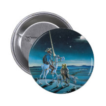 DON QUICHOTE Knopf prendedor chapa Buttons