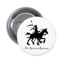 Don Quichote reitet wieder Buttons