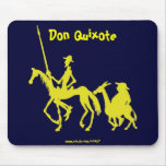 Don Quichote und Sancho Panza grafische Kunst mous