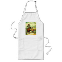 Don Quichote und Sancho Panza Schürze