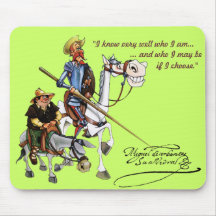 DON QUIJOTE, SANCHO, ROCINANTE y RUCIO - Cervantes Mauspad