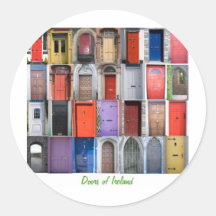 doorsofIreland Sticker
