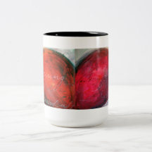 (Doppel)Herz Kaffeetasse