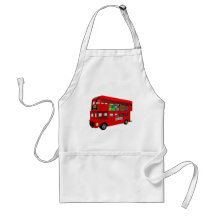 Doppelstöckiger Bus Schürzen