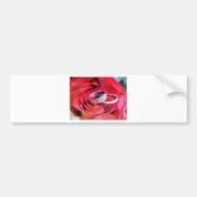 doppelte Ringe Auto Sticker