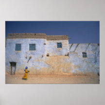 Dorf-Mädchen in Siwa, Ägypten Posterdrucke