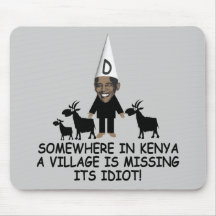 Dorfidiot Obama Mousepad