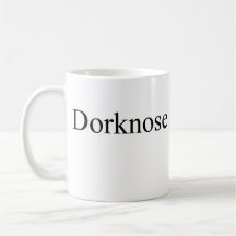 Dorknose Coffe Schale Teehaferl