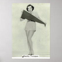 Dorothy Thompson Poster