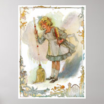 Dorothy tut Hausarbeit Vintage Unze Plakat