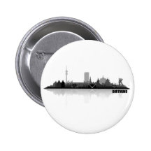 Dortmund City Skyline Anstecknadelbuttons