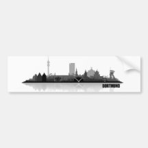 Dortmund City Skyline Auto Sticker