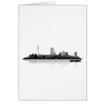 Dortmund City Skyline Karte