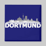 Dortmund City Skyline Kühlschrankmagnet magnete