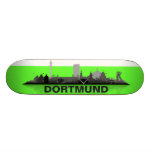 Dortmund City Skyline Skateboarddeck