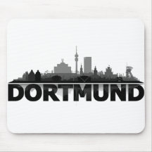 Dortmund City Skyline - sonstige Geschenkideen Mousepad