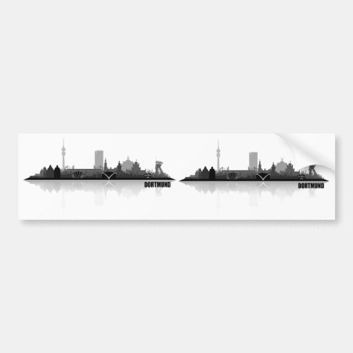 Dortmund Skyline Auto Sticker