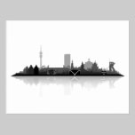 Dortmund Skyline - Postkarte / Grußkarte postkarten
