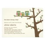 Dotty Eulen-Babyparty-Einladung