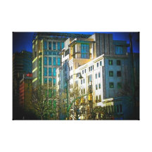 Dowtown Columbia SC Gallery Wrap Canvas