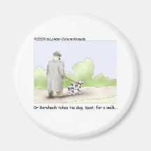 Dr. Roarshach Cartoon Gifts, T-Shirts u. Sammlerst Kühlschrankmagnete