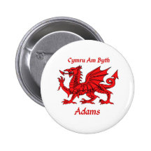 Drache Adams Waliser Buttons