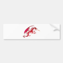Drache dragon autoaufkleber