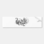 Drache-Kleidung 47 Auto Sticker