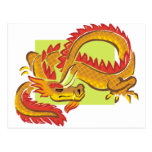 Drache-Krieger 5 Postkarte