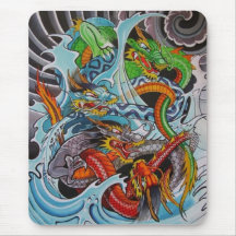 Drache Mousepad