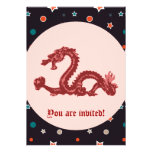 Drache-personalisierte Mitteilung Ankündigungen