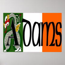 Drache-Plakat-Druck Adams keltischer