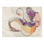 Drache-Postkarte
