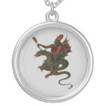 Drache-Reiter Halskette