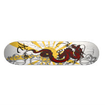 Drache-Skateboard Bedrucktes Skateboard