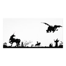 Drache-Tageskarte Bilderkarten