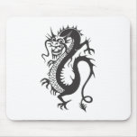 Drache-Tätowierungs-Fantasie-Fiktion, die Cartoon- Mousepads