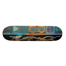 Drache von Buddhan Skateboard Personalisiertes Deck