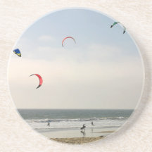 Drachen-Surfen Bierdeckel