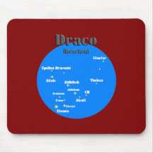 draco hellblau mauspads