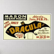 DRACULA-Plakat