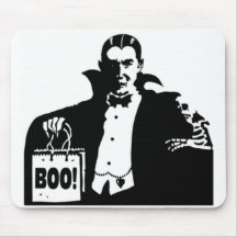 Draculas glückliches Halloween Mousepads