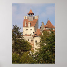 Draculas Schloss von unterhalb Posterdrucke