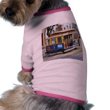 Drahtseilbahnen in San Francisco Hundeshirts